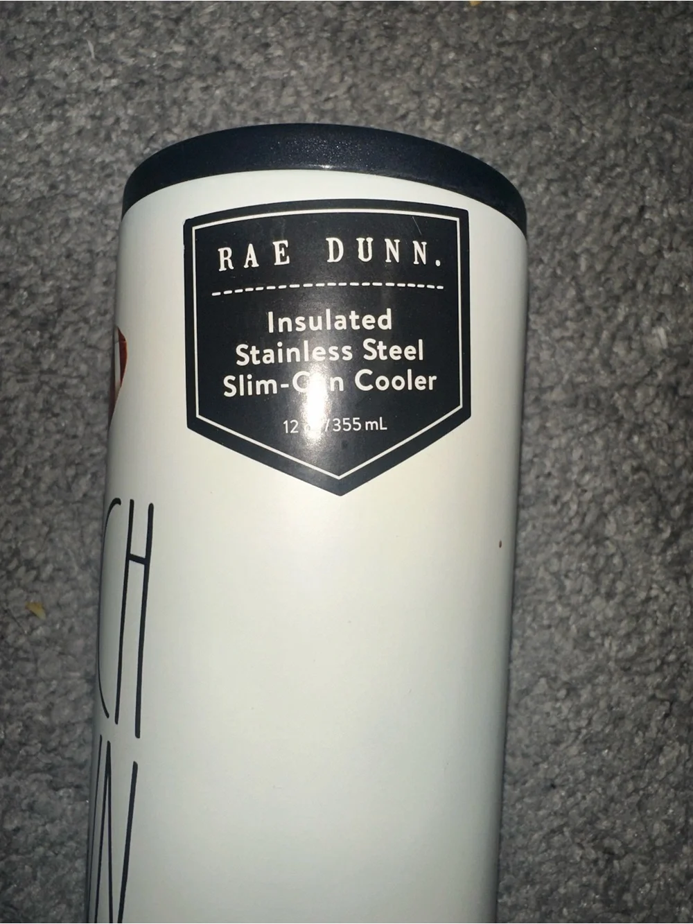 Rae Dunn Insulated Stainless Steel Slim - Can Cooler